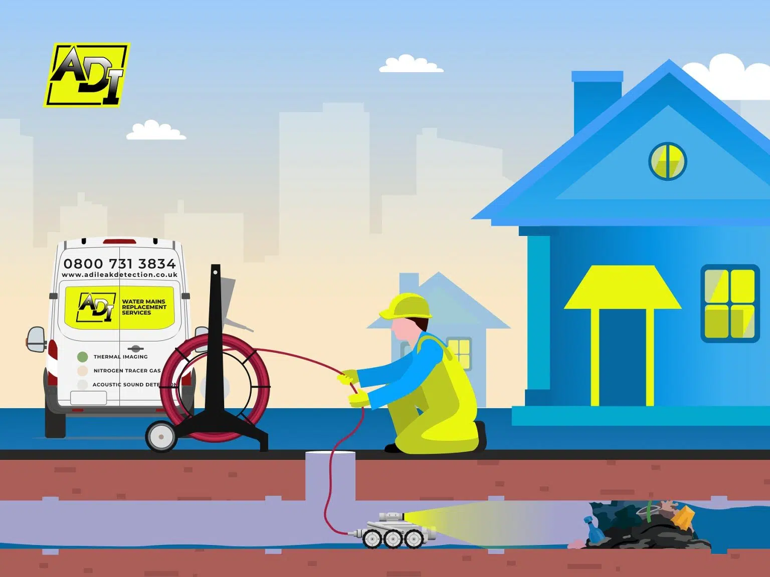 Drainage CCTV Surveys & Investigations Cambridgeshire